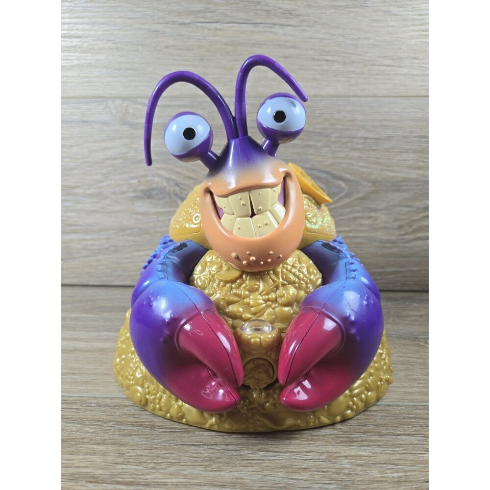 Disney’s Moana Tamatoa Singing Crab Jewelry Box Tested Working W/ring
